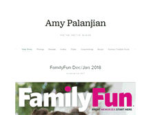 Tablet Screenshot of amypalanjian.com